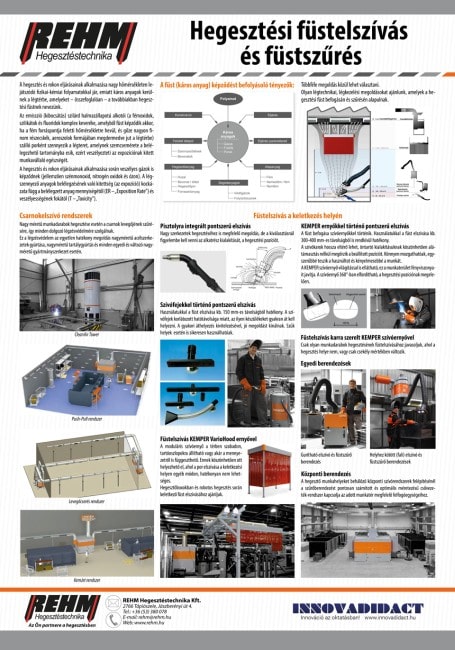 Hegesztési füstelszívás és füstszűrés